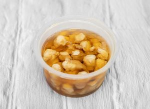 Flower carved chicken